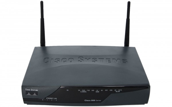 Cisco - CISCO878W-G-E-K9 - G.SHDSL Security Router with wireless 802.11g ETSI compliant