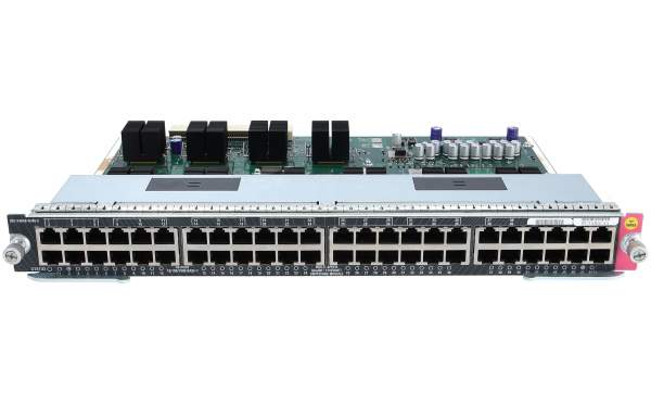 Cisco - WS-X4648-RJ45-E= - Catalyst 4500 E-Series 48-Port 10/100/1000 (RJ45)