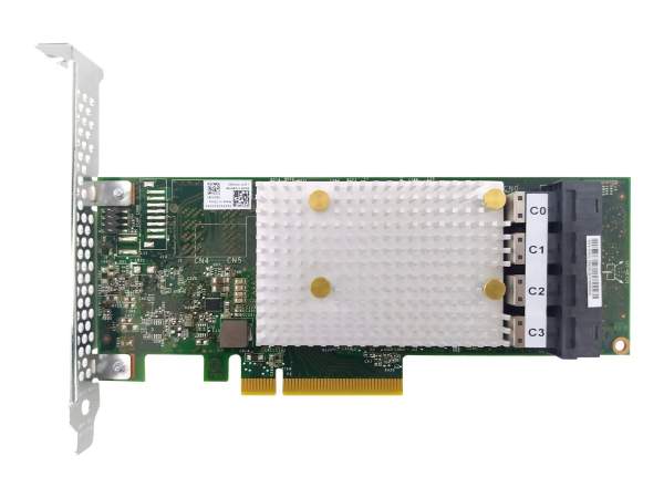 Lenovo - 4Y37A72481 - ThinkSystem 4350-16i - Storage controller - 16 Channel - SATA 6Gb/s / SAS 12Gb/s - RAID - JBOD - PCIe 3.0 x8