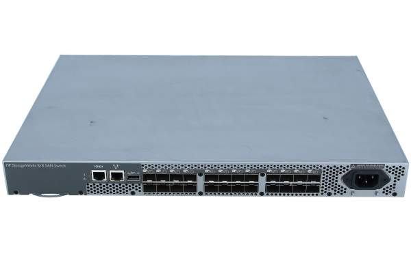 HPE - AM866C - 8/8 Base (0) e-port SAN - Gestito - Nessuno - Full duplex - Montaggio rack - 1U