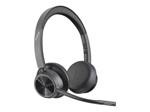 Poly - 218478-01 - Voyager 4300 UC Series 4320 - Headset - On-Ear - Bluetooth - kabellos - USB-C - G
