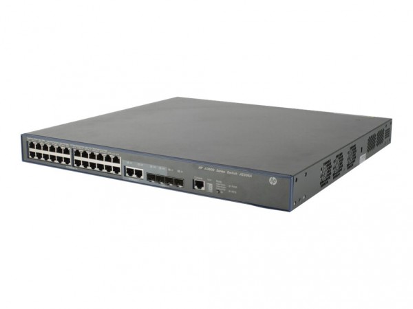 HPE - JG306A - HPE 3600-24-PoE+ v2 SI - Switch - verwaltet - 24 x 10/100 + 4 x Gigabit SFP + 2 x