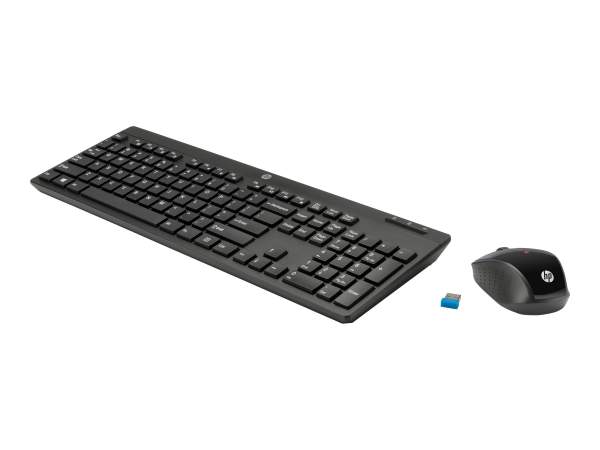 HP - QY449AA#AC0 - WIRELESS KEYBOARD+ MOUS - Tastatur - 1.000 dpi