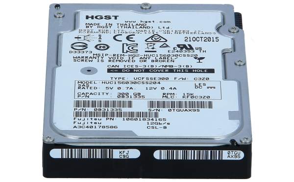 HGST - HUC156030CSS204 - 300GB - 15K - 12G - 2.5" - SAS - HDD