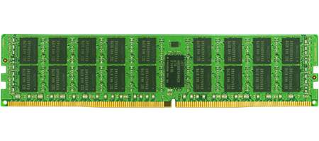 Synology - D4RD-2666-32G - DDR4 - module - 32 GB - DIMM 288-pin - 2666 MHz / PC4-21300 - 1.2 V - reg