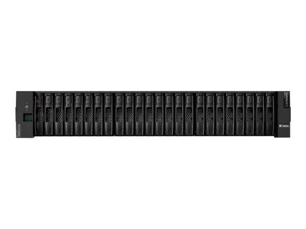 Lenovo - 7Y76A006WW - ThinkSystem DE4000F 2U24 SFF controller enclosure - Hard drive array - 24 bays (SAS-3) - 16Gb Fibre Channel (external) - rack-mountable - 2U