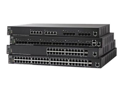 Cisco - SF550X-24P-K9-EU - Small Business SF550X-24P - Switch - 100 Mbps - 24-Port - Rack-Modul