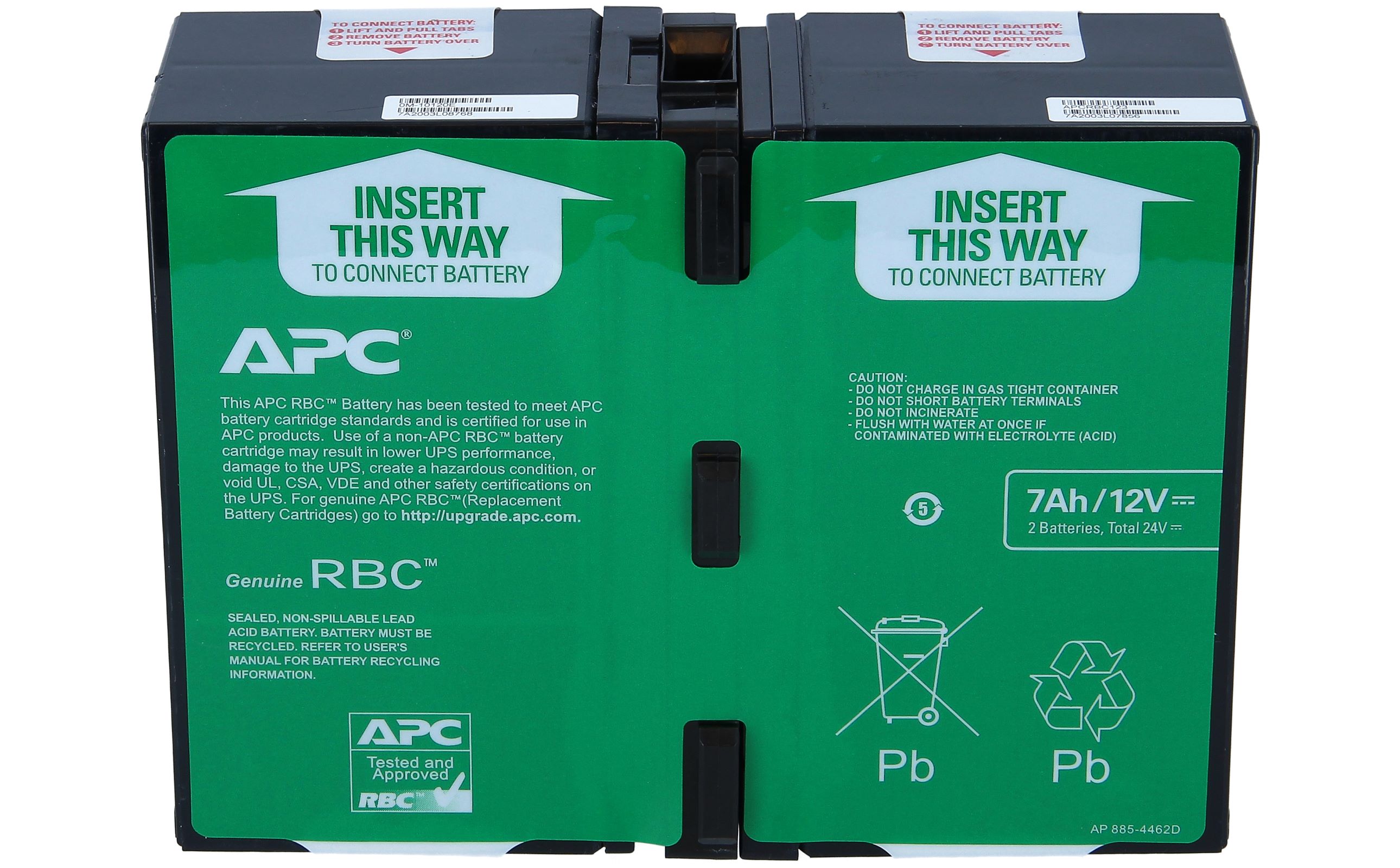 RBC123 UPSBatteryCenter APC Back-UPS NS 1250 BN1250G Compatible Replacement Battery Pack 