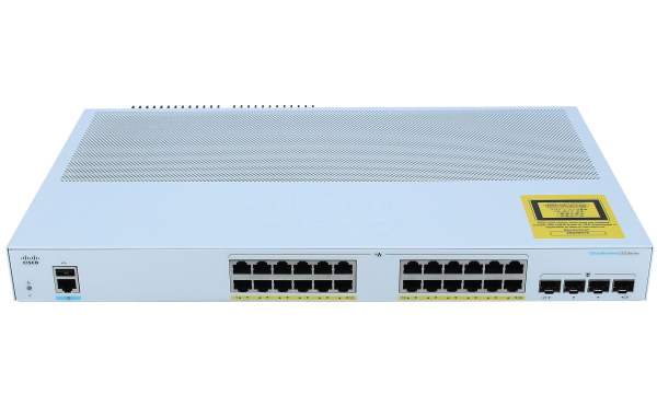 Cisco - CBS250-24PP-4G-EU - Business 250 Series - Switch - L3 - smart - 24 x 10/100/1000 (PoE+) + 4