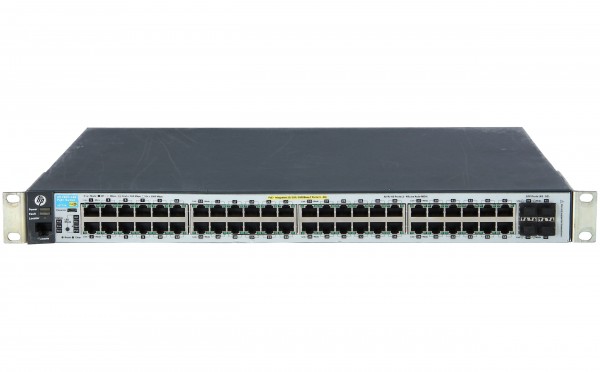 HPE - J9772A - 2530 48G PoE+ - Gestito - L2 - Gigabit Ethernet (10/100/1000) - Supporto Power over Ethernet (PoE) - Montaggio rack - 1U