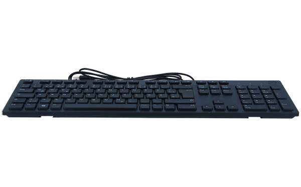 DELL - KB216-BK-GER - Dell KB216 - Standard - Wired - USB - Black- Multimedia Keyboard KB216