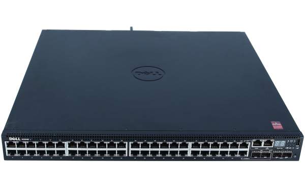 Dell - N3048 - Switch - L3 - Managed - 48 x 10/100/1000 + 2 x 10 Gigabit SFP+ + 2 x combo Gigabit SFP - rack-mountable