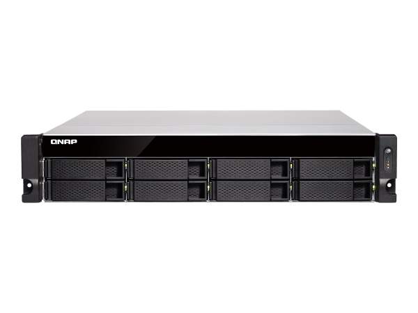 QNAP - TS-883XU-E2124-8G - TS-883XU - NAS server - 8 bays - rack-mountable - SATA 6Gb/s - RAID 0 1 5