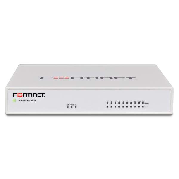 Fortinet - FG-60E-BDL-950-36 - FortiGate-60E Hardware plus 3 Year 24x7 FortiCare and FortiGuard Unified Threat Protection (UTP)