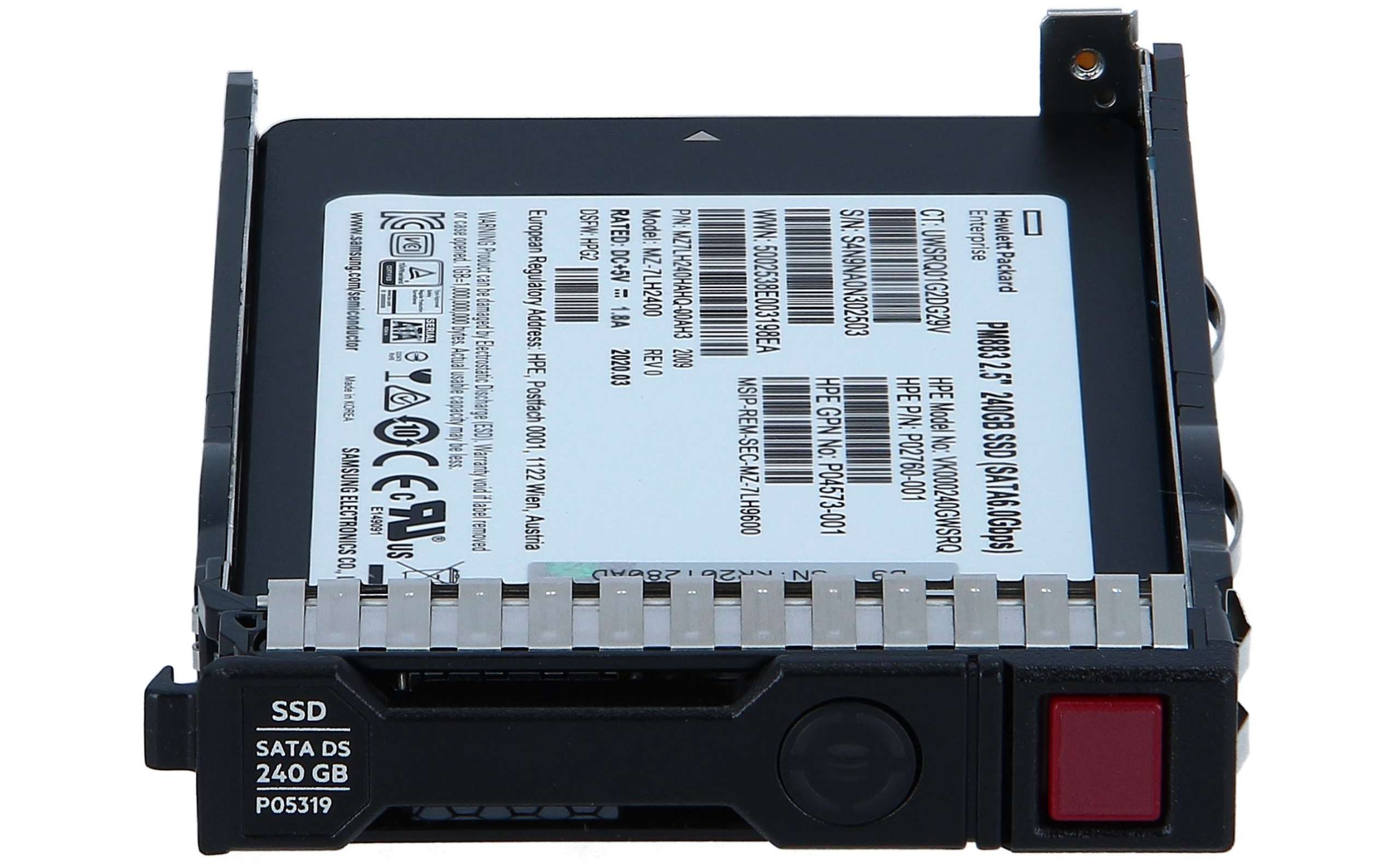 HP Enterprise - P04556-B21 - HP Enterprise Read Intensive - 240 GB SSD - Hot-Swap - SFF (6.4 cm SFF) new and refurbished online low prices