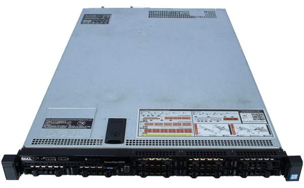 DELL - R630_config1 - DELL PowerEdge R630 8x2.5" SFF Server, 1xE5-2630v3, 16GB (1x16GB) DDR4 RAM, ke