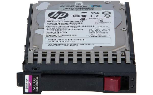 HPE - 619286-004 - M6625 900GB 6G SAS 10K rpm SFF (2.5-inch) Dual Port Hard Drive - 2.5" - 900 GB - 10000 Giri/min