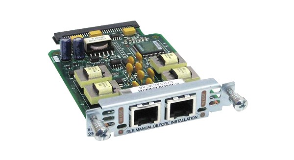 Cisco - VIC3-2E/M - Two-port Voice Interface Card - E and M