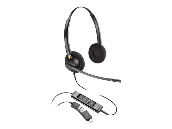 Poly - 218275-01 - EncorePro 525 - Headset - on-ear - wired - USB-A