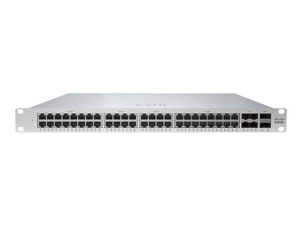 Cisco - MS355-48X-HW - Meraki Cloud Managed MS355-48X - Switch - L3 - Managed - 16 x 1/2.5/5/10GBase-T + - 32 x 1000Base-T + 4 x 10 Gigabit SFP+ + 2 x 40 Gigabit QSFP+ - desktop - rack-mountable - UPOE