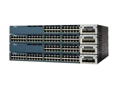 Cisco - WS-C3560X-48PF-E - WS-C3560X-48PF-E - Gestito - Gigabit Ethernet (10/100/1000) - Full duplex - Supporto Power over Ethernet (PoE) - Montaggio rack - 1U