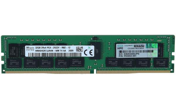 HPE - P00924-B21 - HPE SmartMemory - DDR4 - 32 GB - DIMM 288-PIN