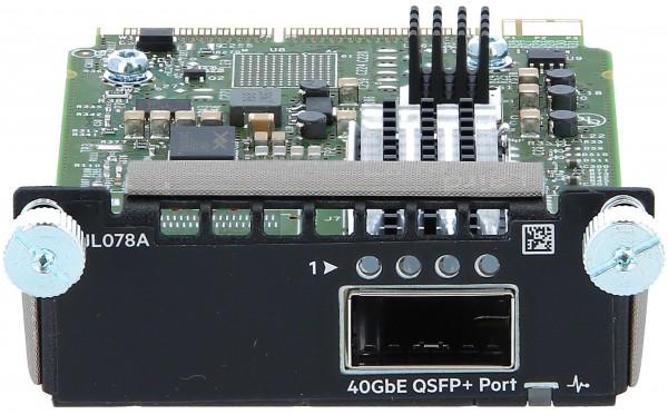 HPE - JL078A - 3810M 1QSFP+ 40GbE Module - QSFP+ - 40 Gbit/s - Aruba 3810M - 74,2 x 129,3 x 27,7 mm - 150 g