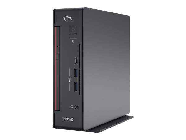 Fujitsu - VFY:Q7010P13AMIN - ESPRIMO Q7010 - Mini-PC - Core i3 10100 / 3.6 GHz - RAM 8 GB - SSD 256