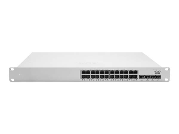 Cisco - MS350-24P-HW - MS350-24P - Gestito - L3 - Gigabit Ethernet (10/100/1000) - Supporto Power over Ethernet (PoE) - Montaggio rack - 1U