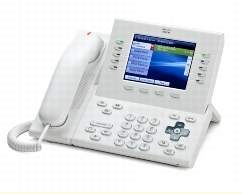 Cisco - CP-8961-W-K9= - Cisco UC Phone 8961, White, Standard handset