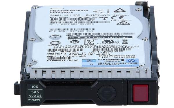HP - 641552-004 - 900GB 10000RPM 6G SFF SAS SC Hard Drive 900GB SAS Interne Festplatte