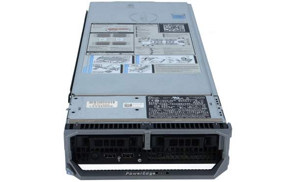 DELL - M620_config3 - DELL PowerEdge M620 Blade Server, 2xE5-2640v2, 4x16GB (1x16GB) DDR3 RAM, 2x960