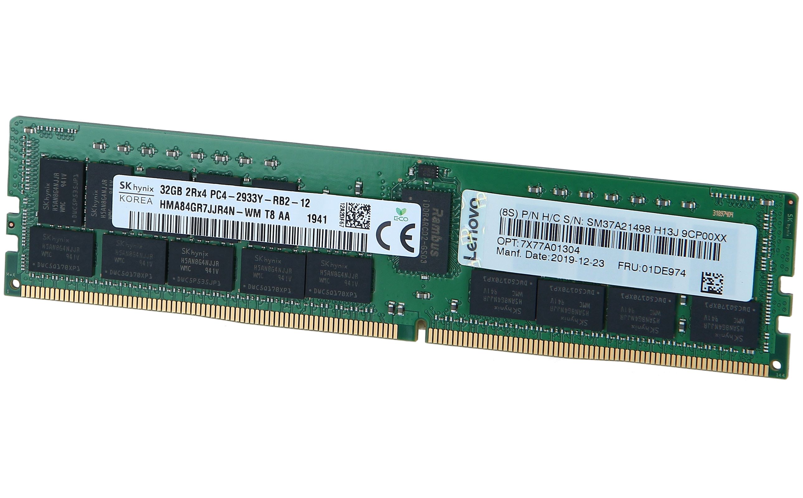 Lenovo 7X77A01304 Lenovo TruDDR4 DDR4 32 GB DIMM 288-PIN new and  refurbished buy online low prices