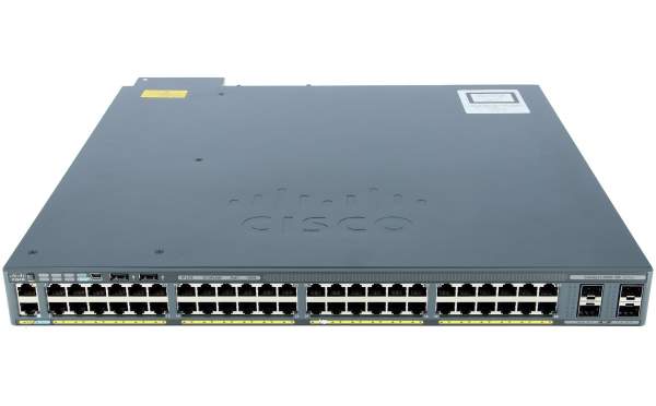 Cisco - WS-C2960XR-48FPD-I - Catalyst WS-C2960XR-48FPD-I - Gestito - L2 - Gigabit Ethernet (10/100/1000) - Full duplex - Supporto Power over Ethernet (PoE) - Montaggio rack