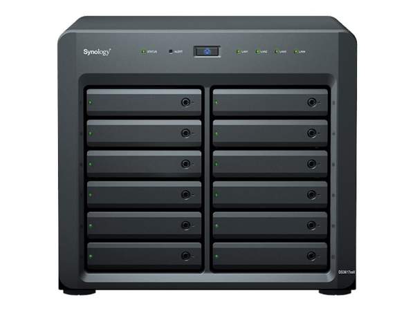 Synology - DS3617xsII - Disk Station DS3617xsII - NAS server - 12 bays - SATA 6Gb/s - RAID 0