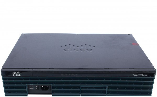 Cisco - CISCO2911-DC/K9 - Cisco 2911 w/3 GE,4 EHWIC,2 DSP,1 SM,256MB CF,512MB DRAM+DC