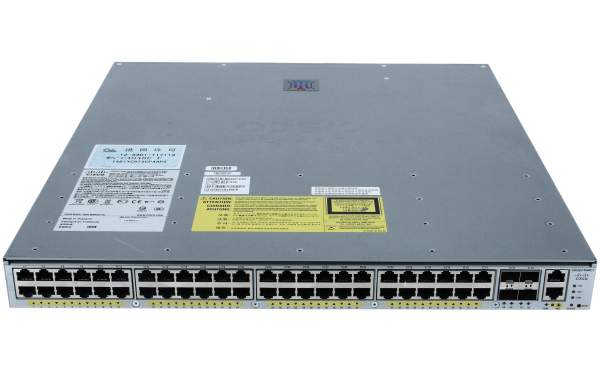 Cisco - WS-C4948E-F-E - Cat 4948E-F, ES, 48x 10/100/1000+ 4 SFP+, AC PS, Fr Ext