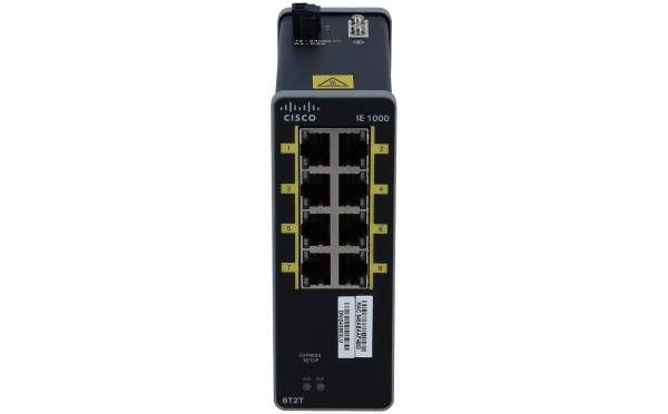 Cisco - IE-1000-6T2T-LM - Industrial Ethernet 1000 Series - Switch - verwaltet