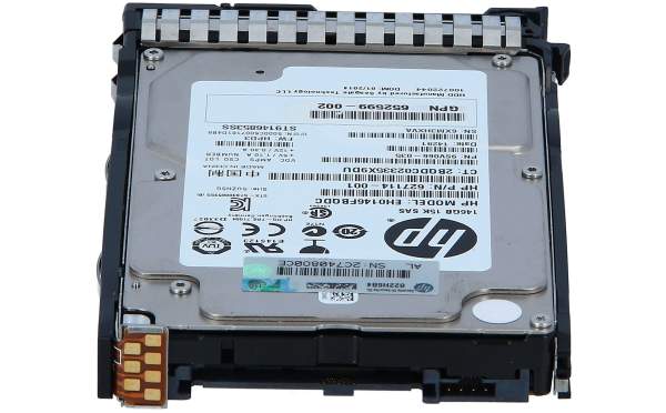 HPE - EH0146FBQDC - HP 146GB 15K 6G SFF SAS - Festplatte - Serial Attached SCSI (SAS)