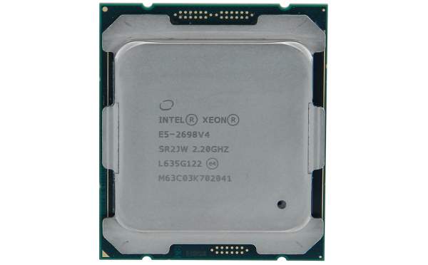 Intel - E5-2698v4 - Intel Xeon E5-2698V4 - 2.2 GHz - 20 Kerne - 40 Threads
