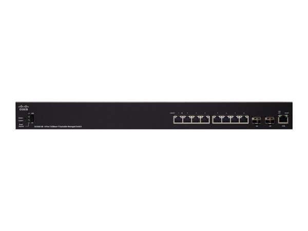 Cisco - SX350X-08-K9-EU - 8 Port 10GBase-T Stackable Managed Switch