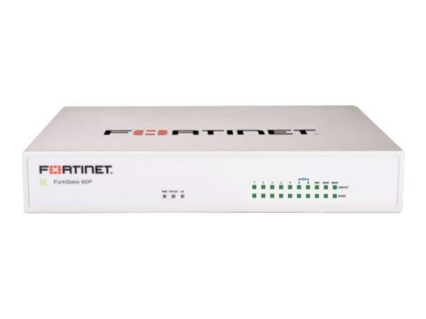 Fortinet - FWF-60F-E-BDL-950-12 - FortiWiFi 60F - Security appliance - with 1 year FortiCare 24X7 Se