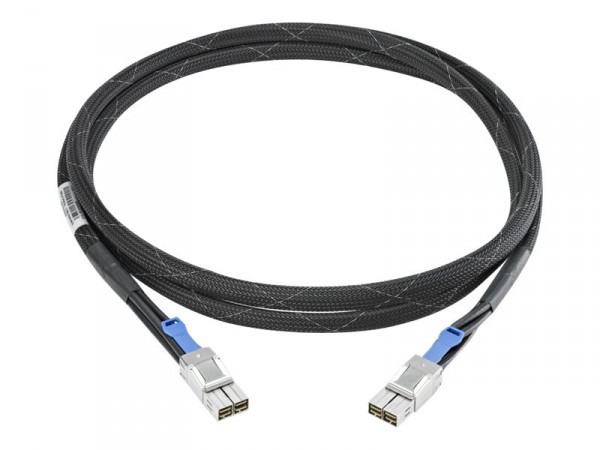HPE - J9579A - Aruba 3800/3810M 3m Stacking Cable - 3 m - Maschio/Maschio - Nero - 3800 Switch - 25,4 x 279,4 x 25,4 mm - 1 kg