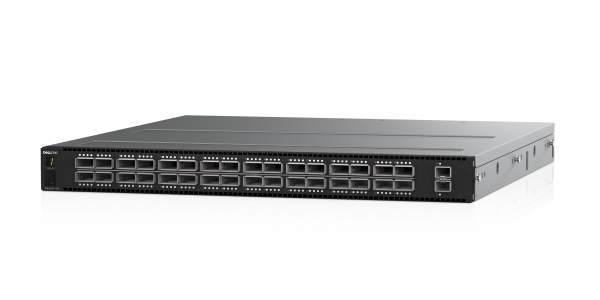 Dell - 210-APHK - Networking S5232F-ON - switch - L3 - Managed - 32 x 100 Gigabit QSFP28 + 2 x 10 Gigabit SFP+ - front to back airflow - rack-mountable