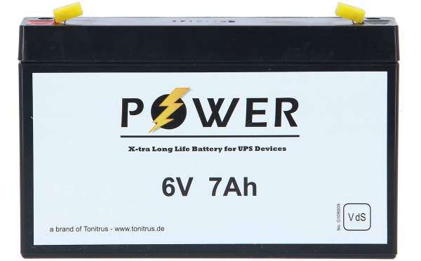 POWER - PB-00010 - battery pack 6V - 7Ah