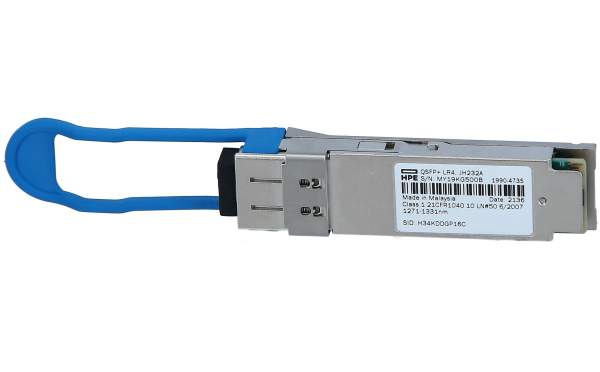 HPE - JH232A - X142 - QSFP+ transceiver module - 40 Gigabit LAN - 40GBase-LR4 - LC single-mode - bis