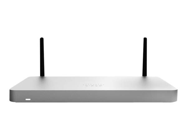 Cisco - MX68W-HW - Meraki MX68W - Security appliance - 10 ports - GigE - Wi-Fi 5 - 2.4 GHz - 5 GHz -