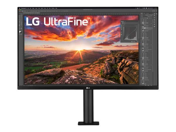 LG - 32UN880-B - UltraFine 32UN880-B - LED monitor - 32" (31.5" viewable) - 3840 x 2160 4K 60 Hz - Nano IPS - 2xHDMI - DisplayPort - USB-C - speakers