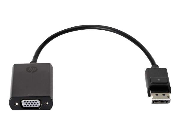 HP - AS615AA - Adattatore da DisplayPort a VGA - 0,2 m - DisplayPort - VGA (D-Sub) - Maschio/Femmina - Business - 60 g