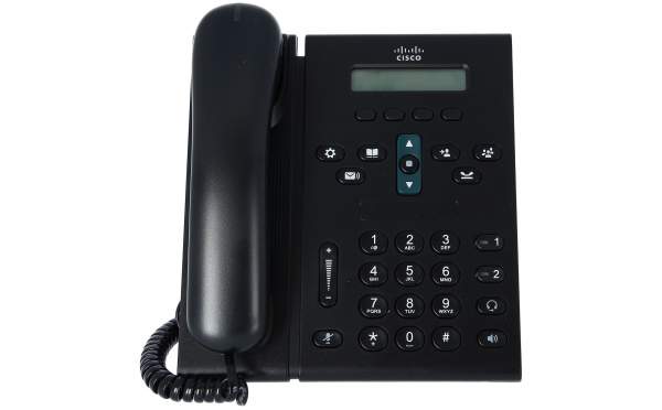 Cisco - CP-6921-C-K9 - UC Phone 6921 Charcoal Standa** Wholesale** - TCP/IP - VOIP